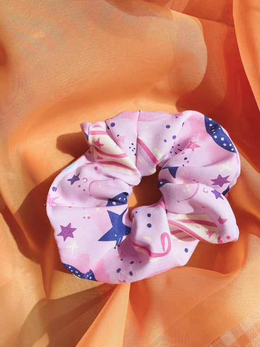 Magic Universe theme handmade scrunchies