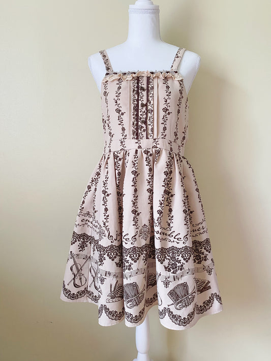 Rare Axes Femme Poetique Nostalgia Dress – Lolita Classic French Elegance