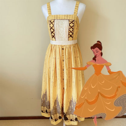 Axes Femme Beauty and the Beast Belle Princess Disney inspired